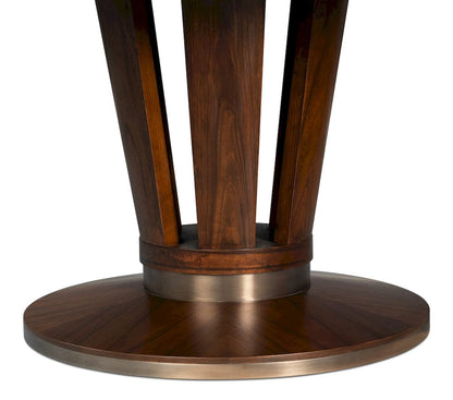 Sarreid Ltd - Soho Jupe Dining Table, Large in Brown - 54233 view 10