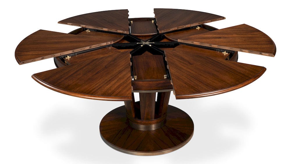 Sarreid Ltd - Soho Jupe Dining Table, Large in Brown - 54233 view 11
