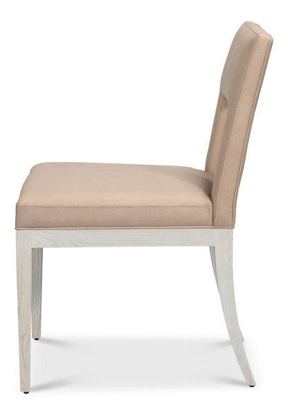 Sarreid Ltd - Solace Chair in White - 54323-WW view 3