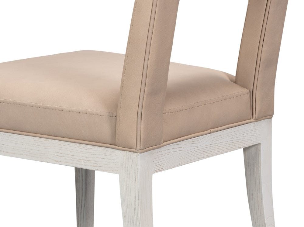 Sarreid Ltd - Solace Chair in White - 54323-WW view 7