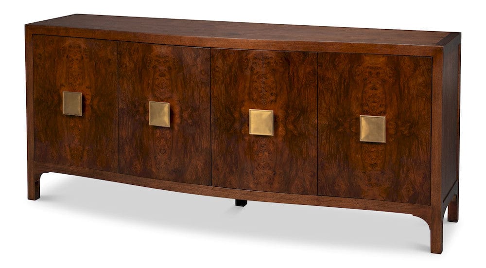 Sarreid Ltd - Southport Credenza in Brown - 54295 view 1