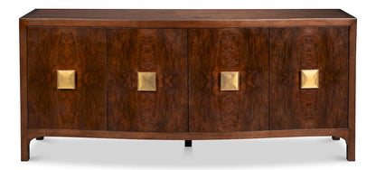 Sarreid Ltd - Southport Credenza in Brown - 54295 view 2