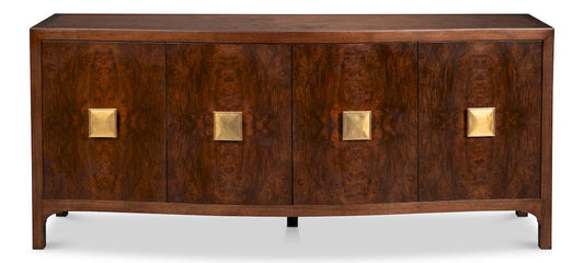 Sarreid Ltd - Southport Credenza in Brown - 54295 view 2