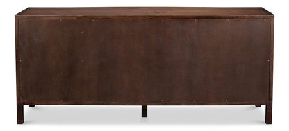 Sarreid Ltd - Southport Credenza in Brown - 54295 view 7