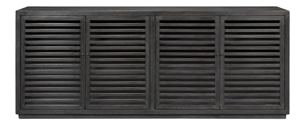 Sarreid Ltd - St Lucia Sideboard W/Solid Sides - 52647 veiw 2