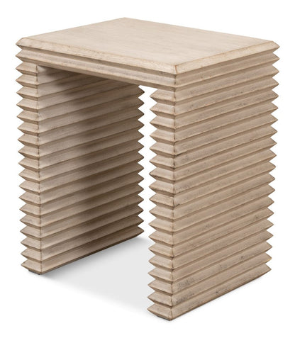 Sarreid Ltd - *Stacked Side Table, Stone Grey in Grey - 53527-1 view 1