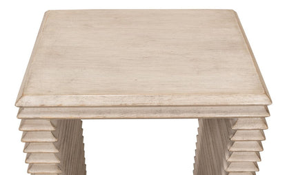 Sarreid Ltd - *Stacked Side Table, Stone Grey in Grey - 53527-1 view 7