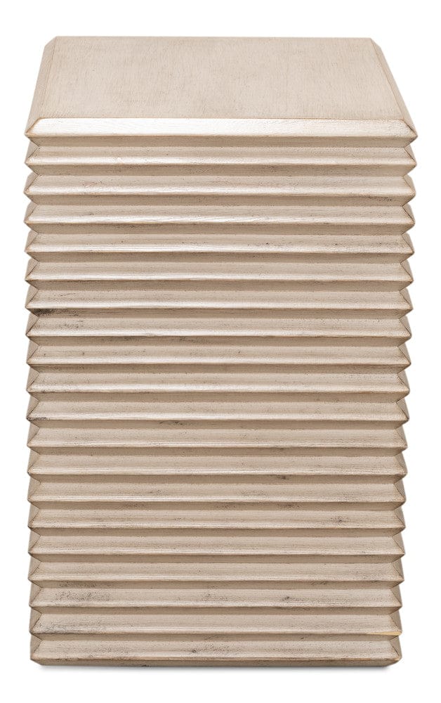 Sarreid Ltd - *Stacked Side Table, Stone Grey in Grey - 53527-1 view 8