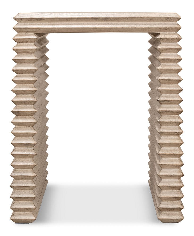 Sarreid Ltd - *Stacked Side Table, Stone Grey in Grey - 53527-1 view 10