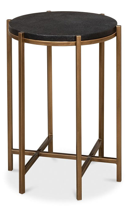 Sarreid Ltd - Stillwell Side Table - Black - 40817 veiw 1