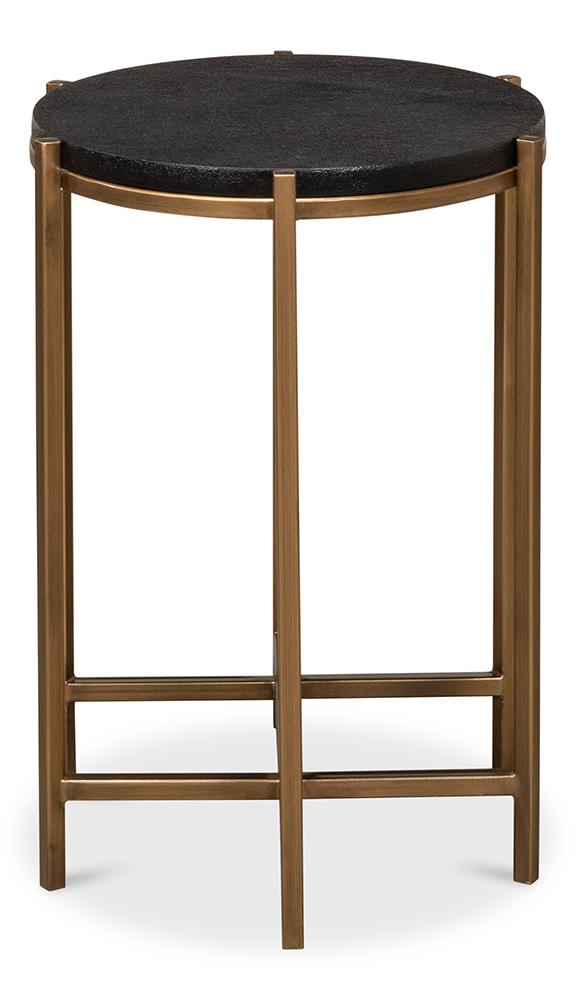Sarreid Ltd - Stillwell Side Table - Black - 40817 veiw 2