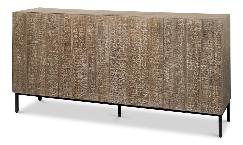 Sarreid Ltd - Suzette Sideboard in Black - 53649 view 1