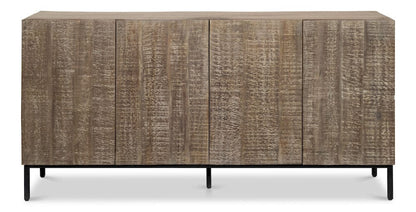 Sarreid Ltd - Suzette Sideboard in Black - 53649 view 2