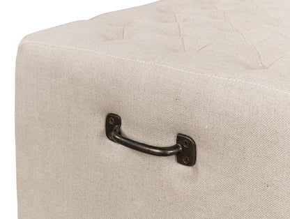 Sarreid Ltd - The 6 Foot Bench in Beige - 27720 view 6