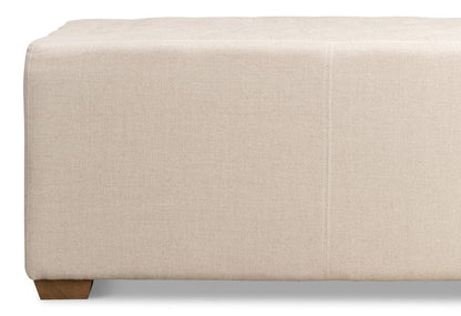 Sarreid Ltd - The 6 Foot Bench in Beige - 27720 view 11