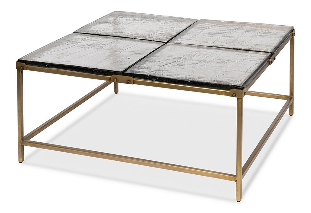 Sarreid Ltd - Titus Coffee Table - BRONZE - 53956 veiw 1