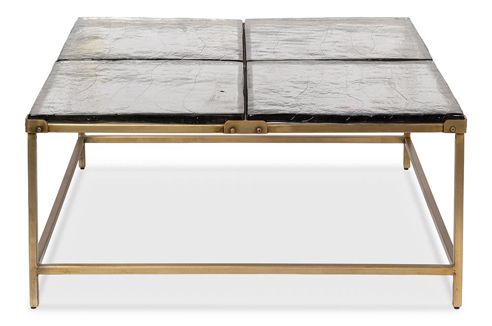 Sarreid Ltd - Titus Coffee Table - BRONZE - 53956 veiw 2