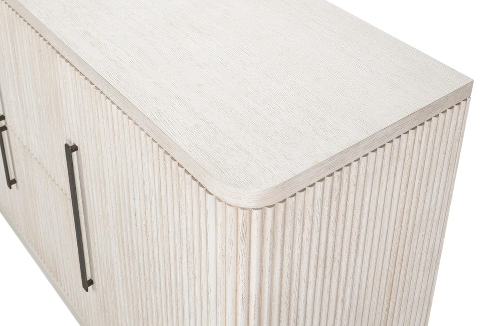 Sarreid Ltd - Topsail Credenza in White - 54292-WW view 4