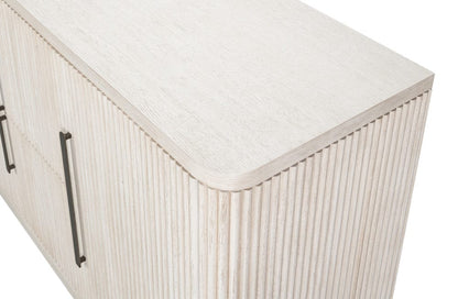Sarreid Ltd - Topsail Credenza in White - 54292-WW view 4