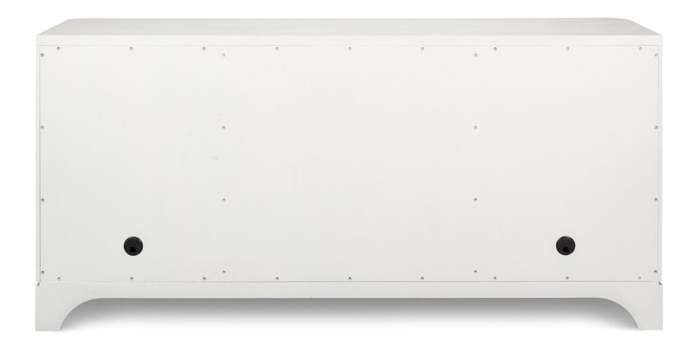 Sarreid Ltd - Topsail Credenza in White - 54292-WW view 7