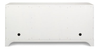 Sarreid Ltd - Topsail Credenza in White - 54292-WW view 7