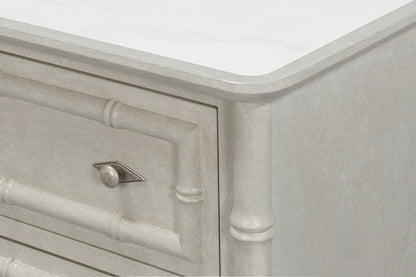 Sarreid Ltd - Tortola Chest in White - 54262 view 9