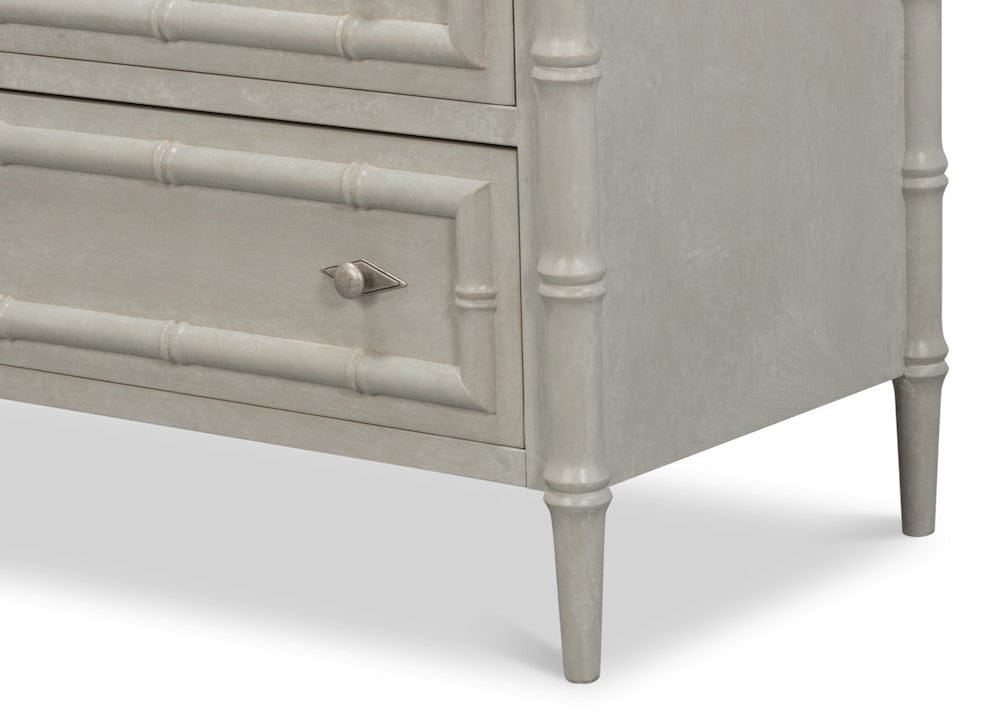 Sarreid Ltd - Tortola Chest in White - 54262 view 11