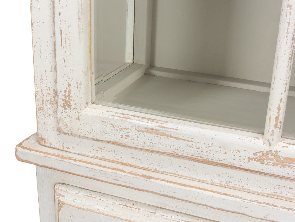 Sarreid Ltd - Tower Bookcase in Ivory - 40376 view 5