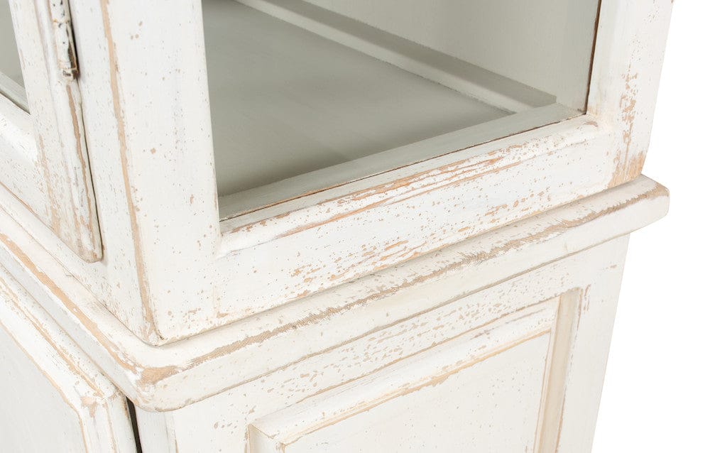 Sarreid Ltd - Tower Bookcase in Ivory - 40376 view 10