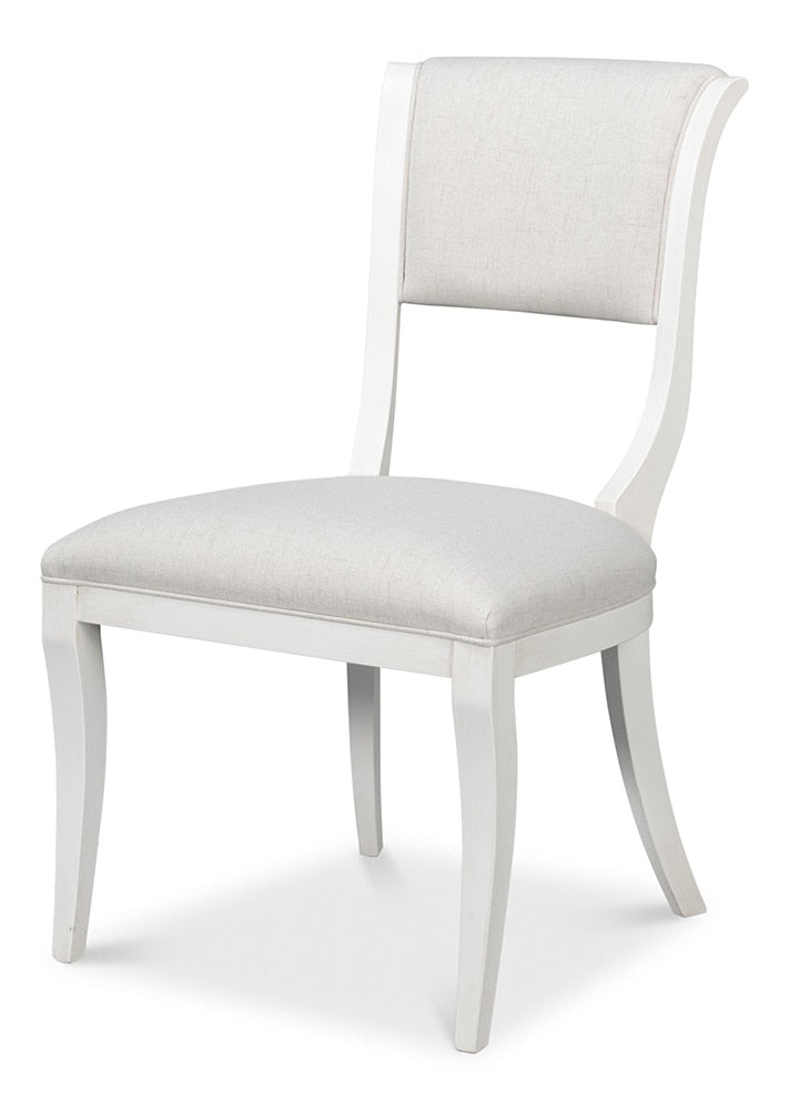 Sarreid Ltd - Trophy Elegant Side Chair, Cream (Set of 2) - 54181 veiw 1