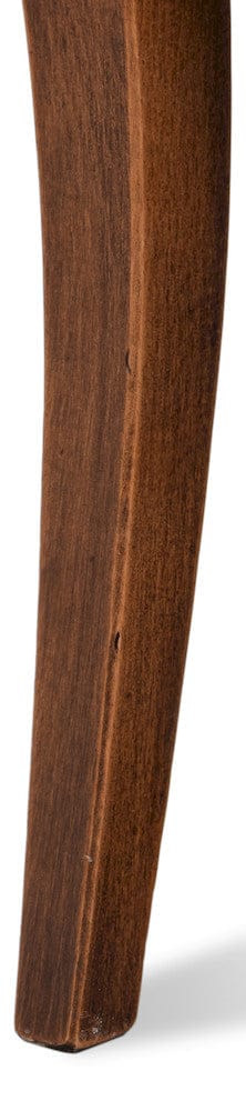 Sarreid Ltd - Trophy Elegant Side Chair,Noce Anticato in Black - 54181-NATV view 11