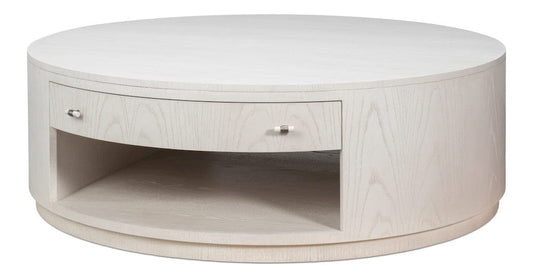 Sarreid Ltd - Vero Cocktail Table in White - 54286-WW view 1