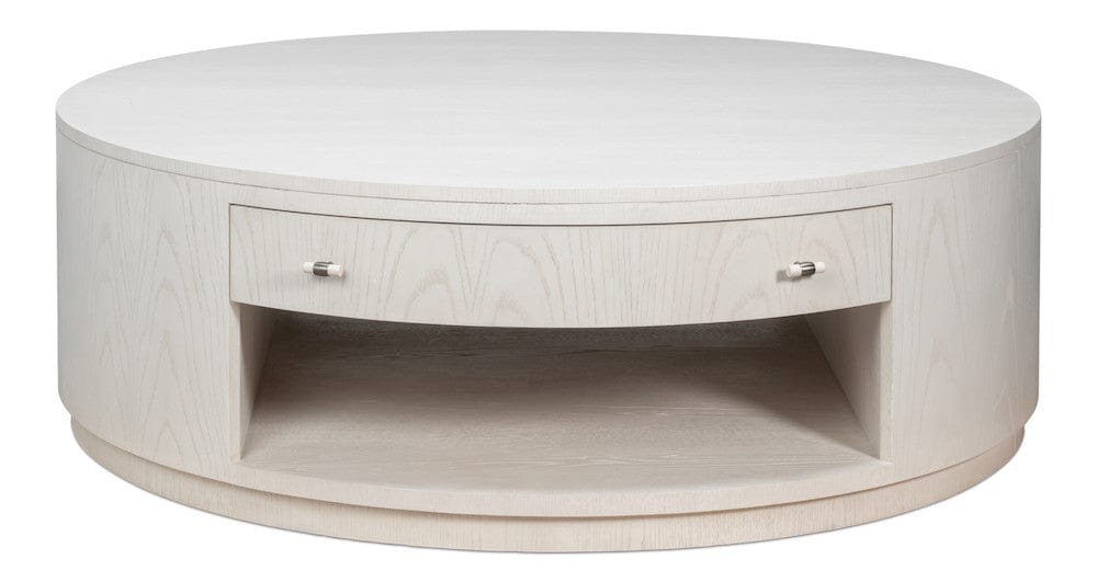 Sarreid Ltd - Vero Cocktail Table in White - 54286-WW view 2