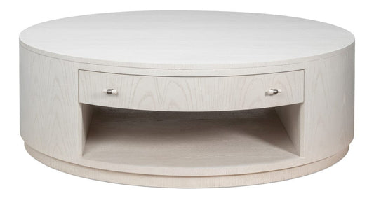 Sarreid Ltd - Vero Cocktail Table in White - 54286-WW view 2
