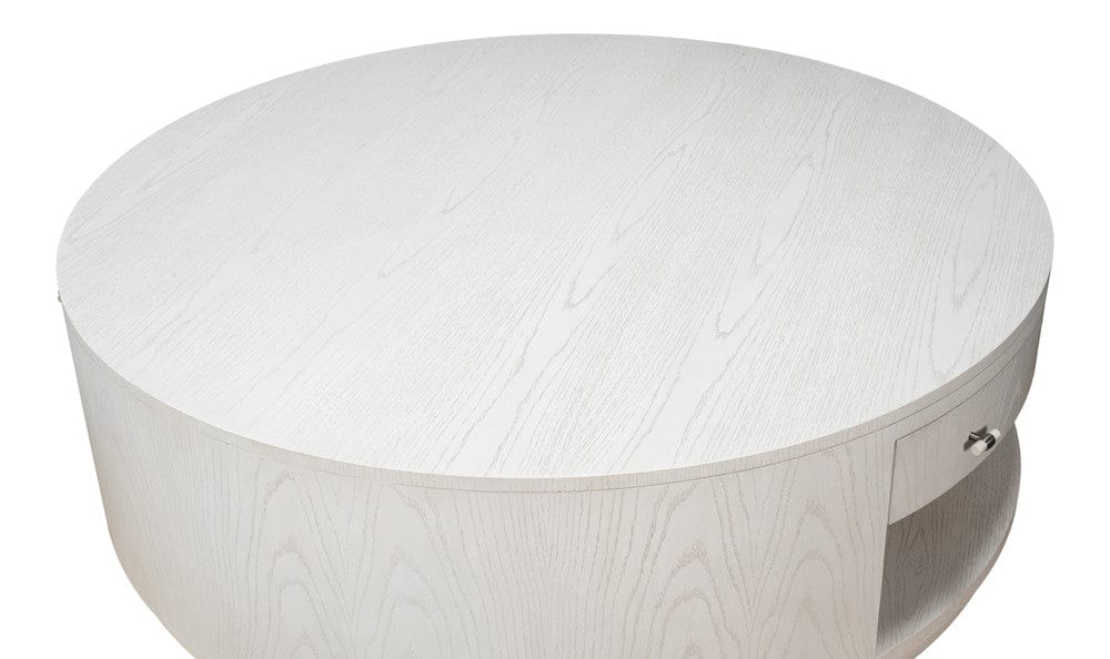 Sarreid Ltd - Vero Cocktail Table in White - 54286-WW view 5