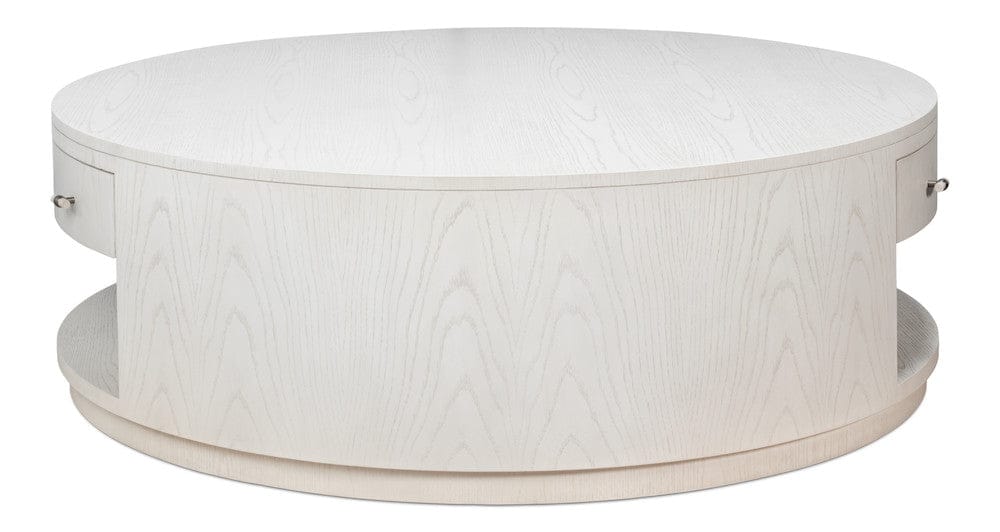 Sarreid Ltd - Vero Cocktail Table in White - 54286-WW view 7