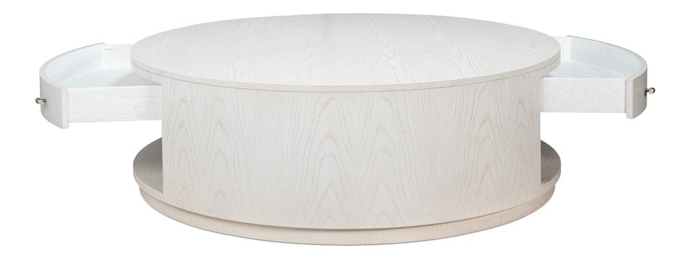 Sarreid Ltd - Vero Cocktail Table in White - 54286-WW view 8