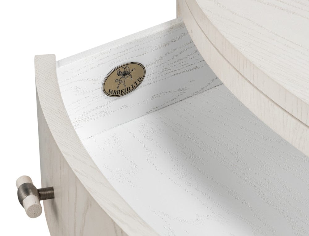 Sarreid Ltd - Vero Cocktail Table in White - 54286-WW view 9