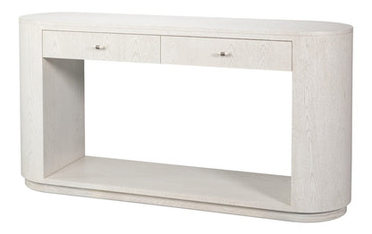Sarreid Ltd - Vero Console Table in White - 54288-WW view 1