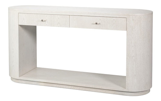 Sarreid Ltd - Vero Console Table in White - 54288-WW view 1