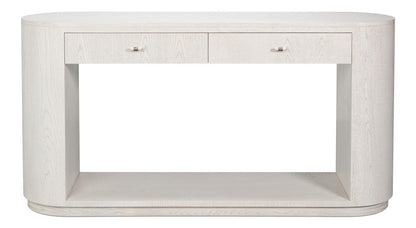 Sarreid Ltd - Vero Console Table in White - 54288-WW view 2