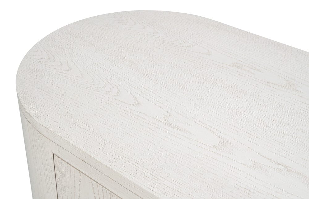 Sarreid Ltd - Vero Console Table in White - 54288-WW view 4