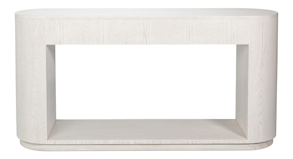 Sarreid Ltd - Vero Console Table in White - 54288-WW view 7