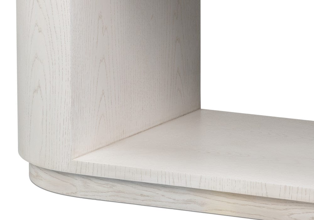 Sarreid Ltd - Vero Console Table in White - 54288-WW view 9