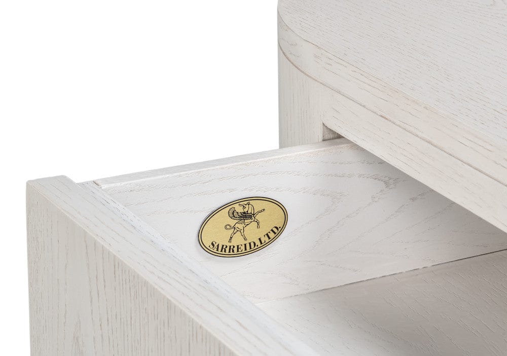Sarreid Ltd - Vero Console Table in White - 54288-WW view 11