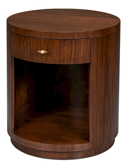 Sarreid Ltd - Vero Side Table in Brown - 54287 view 1
