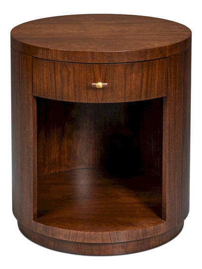 Sarreid Ltd - Vero Side Table in Brown - 54287 view 2