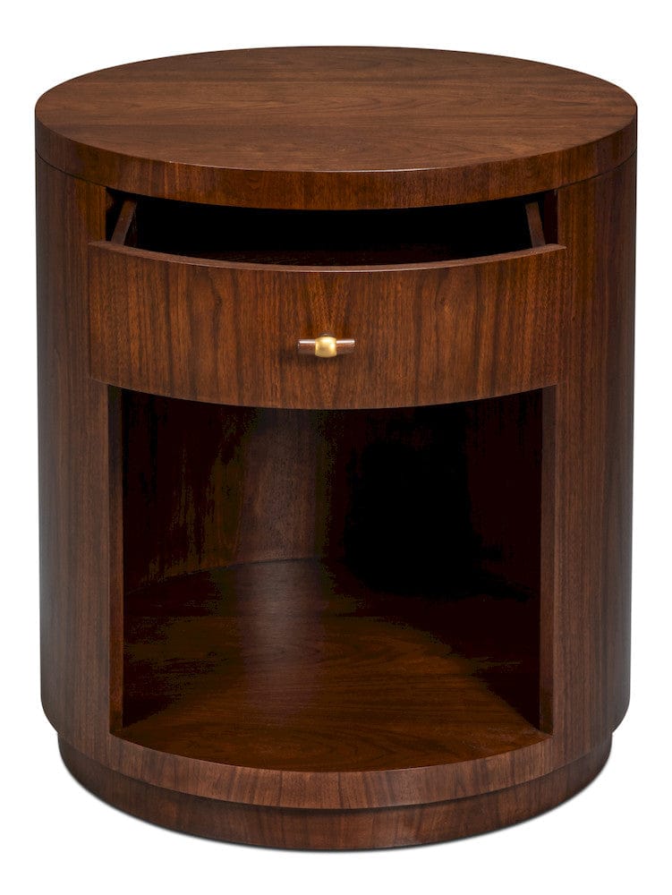 Sarreid Ltd - Vero Side Table in Brown - 54287 view 3