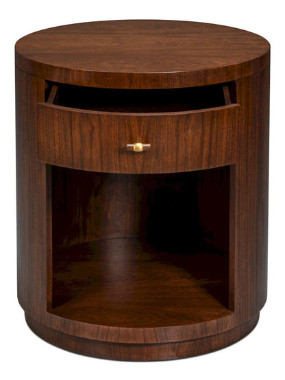 Sarreid Ltd - Vero Side Table in Brown - 54287 view 3