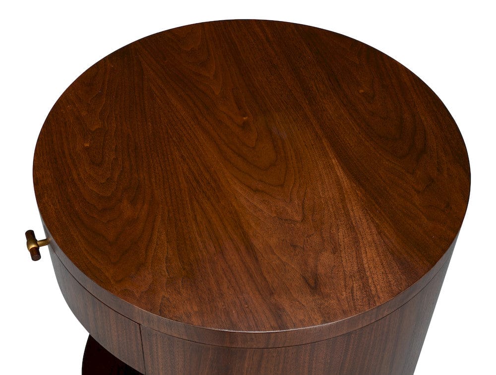 Sarreid Ltd - Vero Side Table in Brown - 54287 view 4